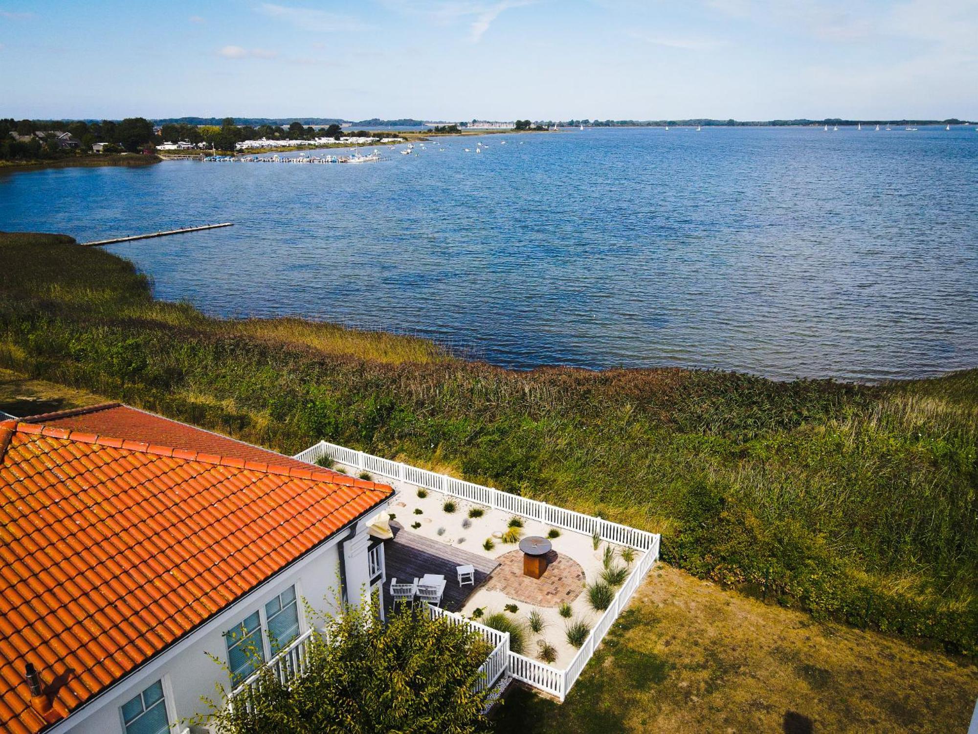 Traumferienhaus Sliminde By Seeblick Ferien Oro, Direkte Wasserlage E-Saeule 6 Pers Ольпениц Экстерьер фото